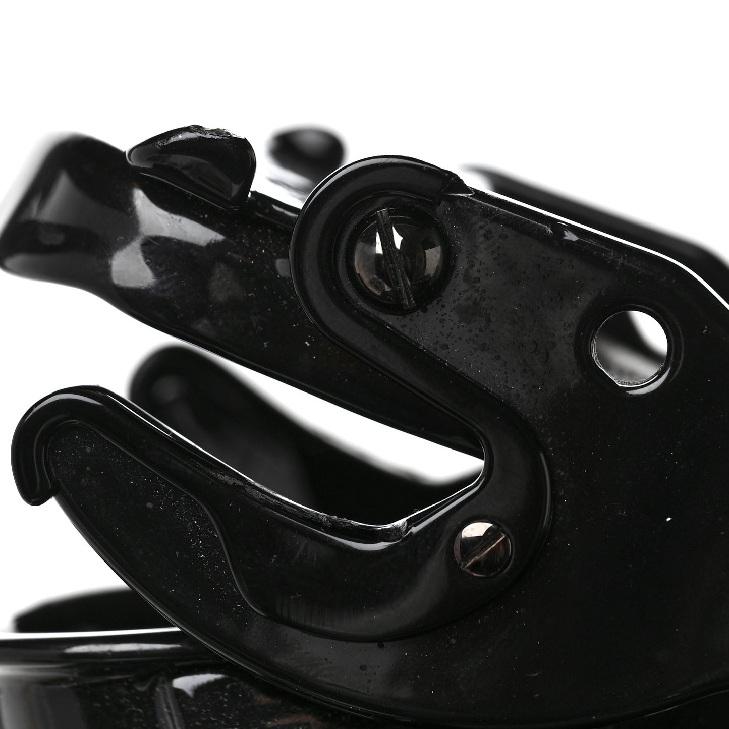 Lambskin Dubai by Night Gas Tank Bag Black