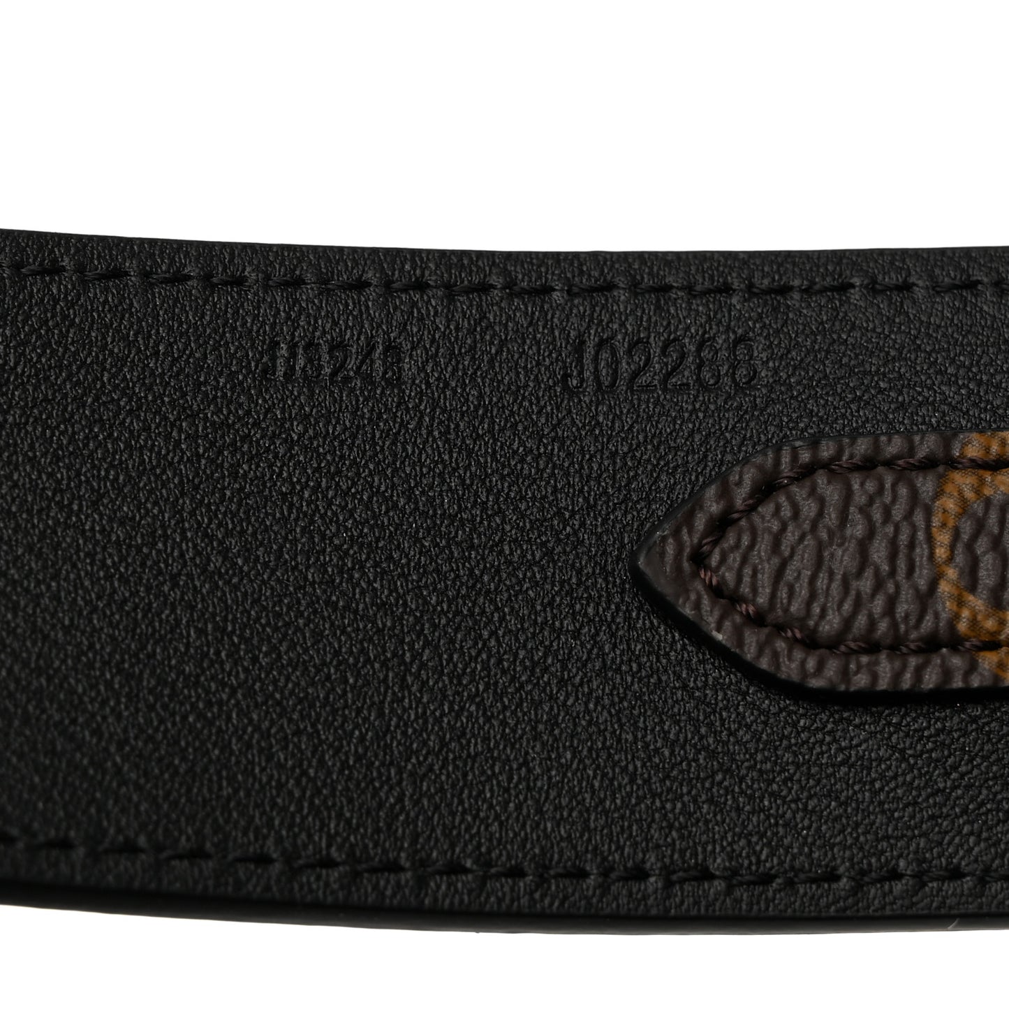 Monogram Bandouliere Shoulder Strap Black