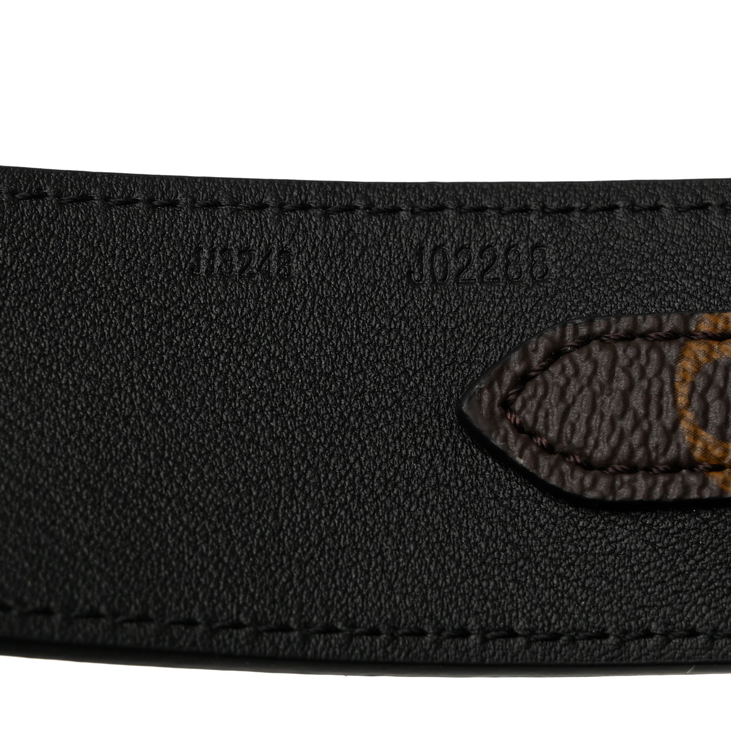 Louis Vuitton Monogram Bandouliere Shoulder Strap Black 3 of 5