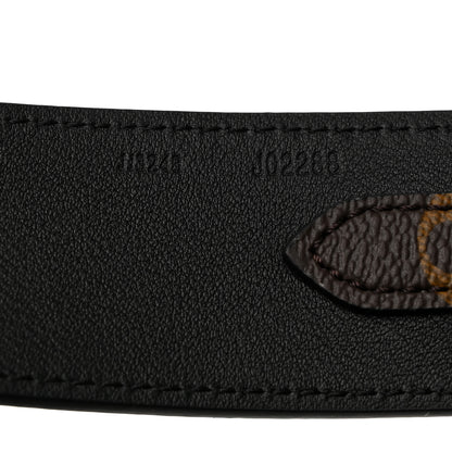Louis Vuitton Monogram Bandouliere Shoulder Strap Black 3 of 5