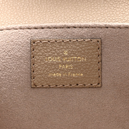 Louis Vuitton Empreinte Monogram Giant Pochette Metis East West Tourterelle Creme 6 of 10