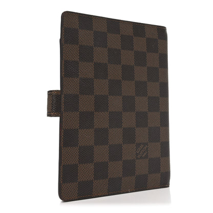 Louis Vuitton Damier Ebene Medium Ring Agenda Cover 3 of 7