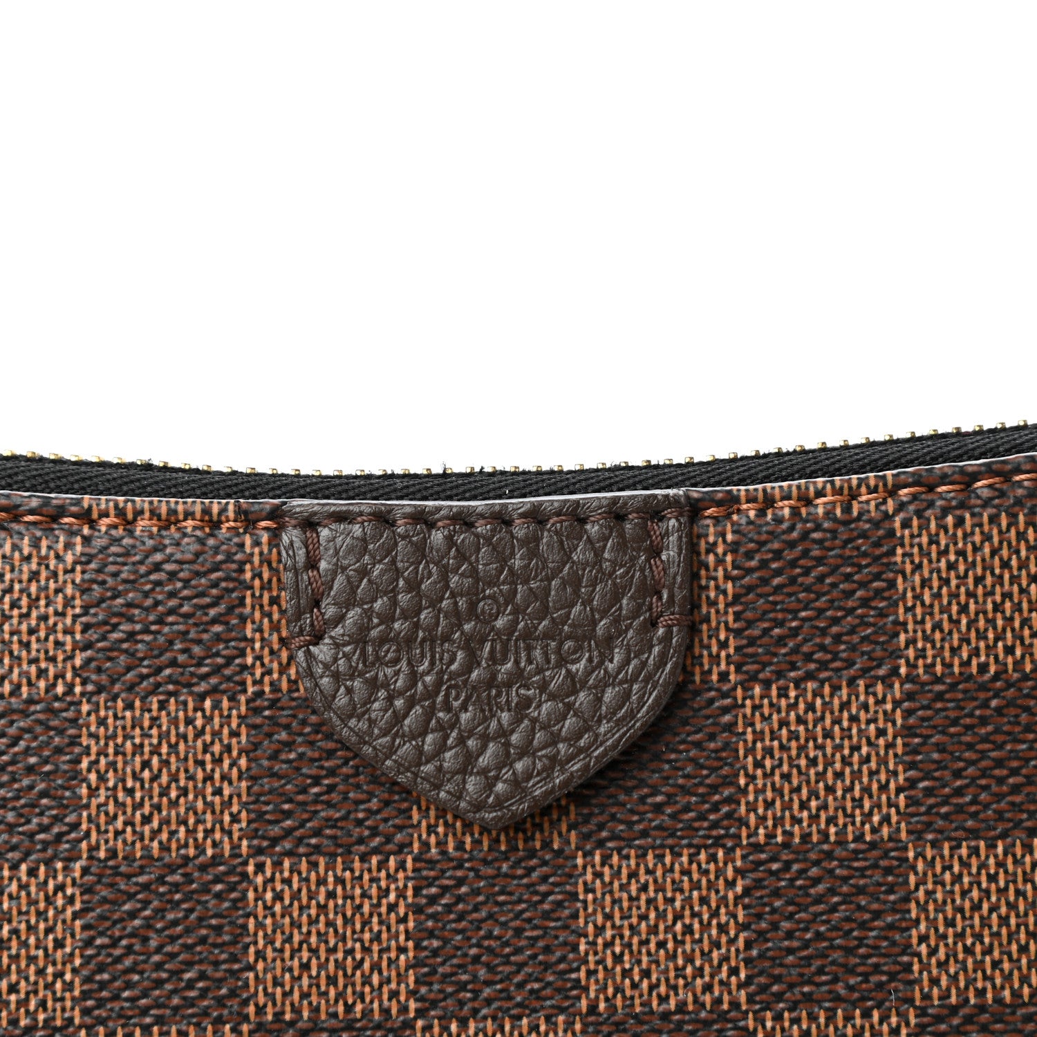 Louis Vuitton Damier Ebene Hyde Park Black 7 of 10