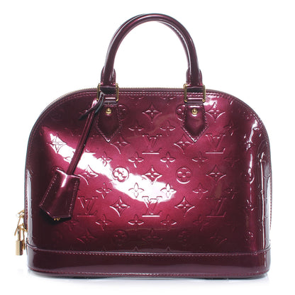 Louis Vuitton Vernis Alma PM Rouge Fauviste 1 of 8
