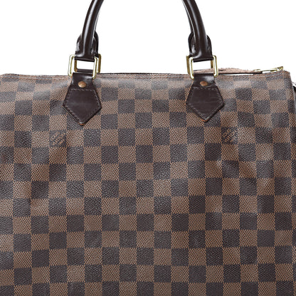 Louis Vuitton Damier Ebene Speedy 30 7 of 16