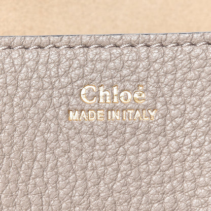 Chloe Grained Lambskin Drew Shoulder Bag Motty Grey 6 of 10