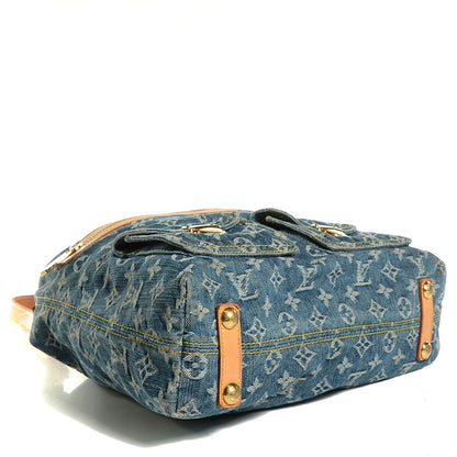 Louis Vuitton Denim Baggy GM Blue 4 of 8
