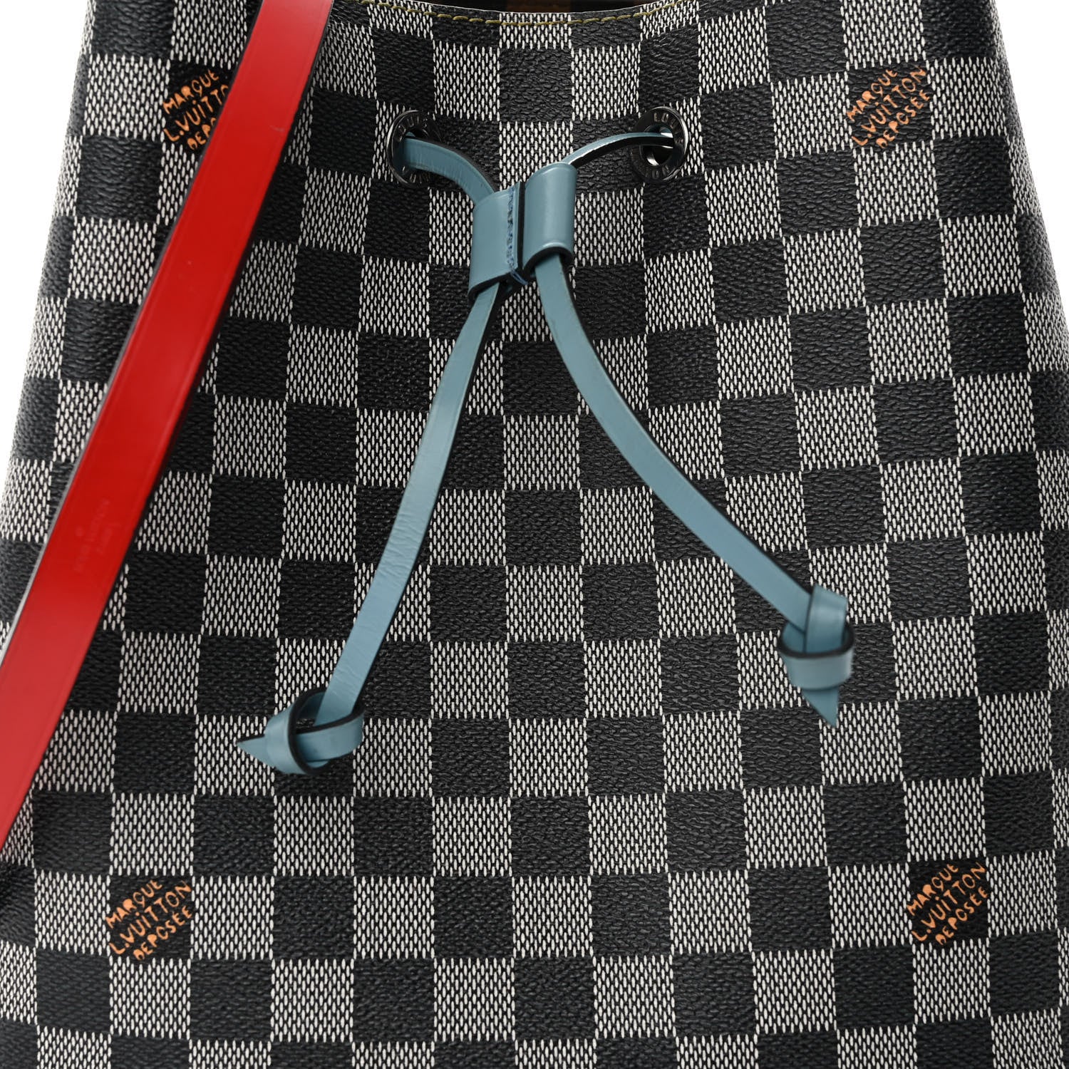 Louis Vuitton Damier Neonoe Black White 8 of 10