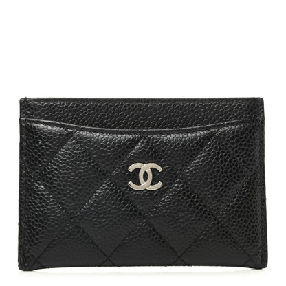 Chanel Caviar Quilted Card Holder Black 1 of 8