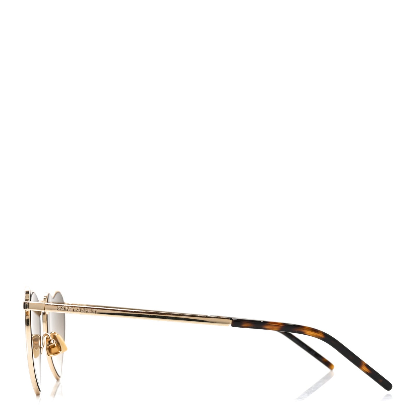 Metal Heart Frame Loulou SL301 Sunglasses Gold
