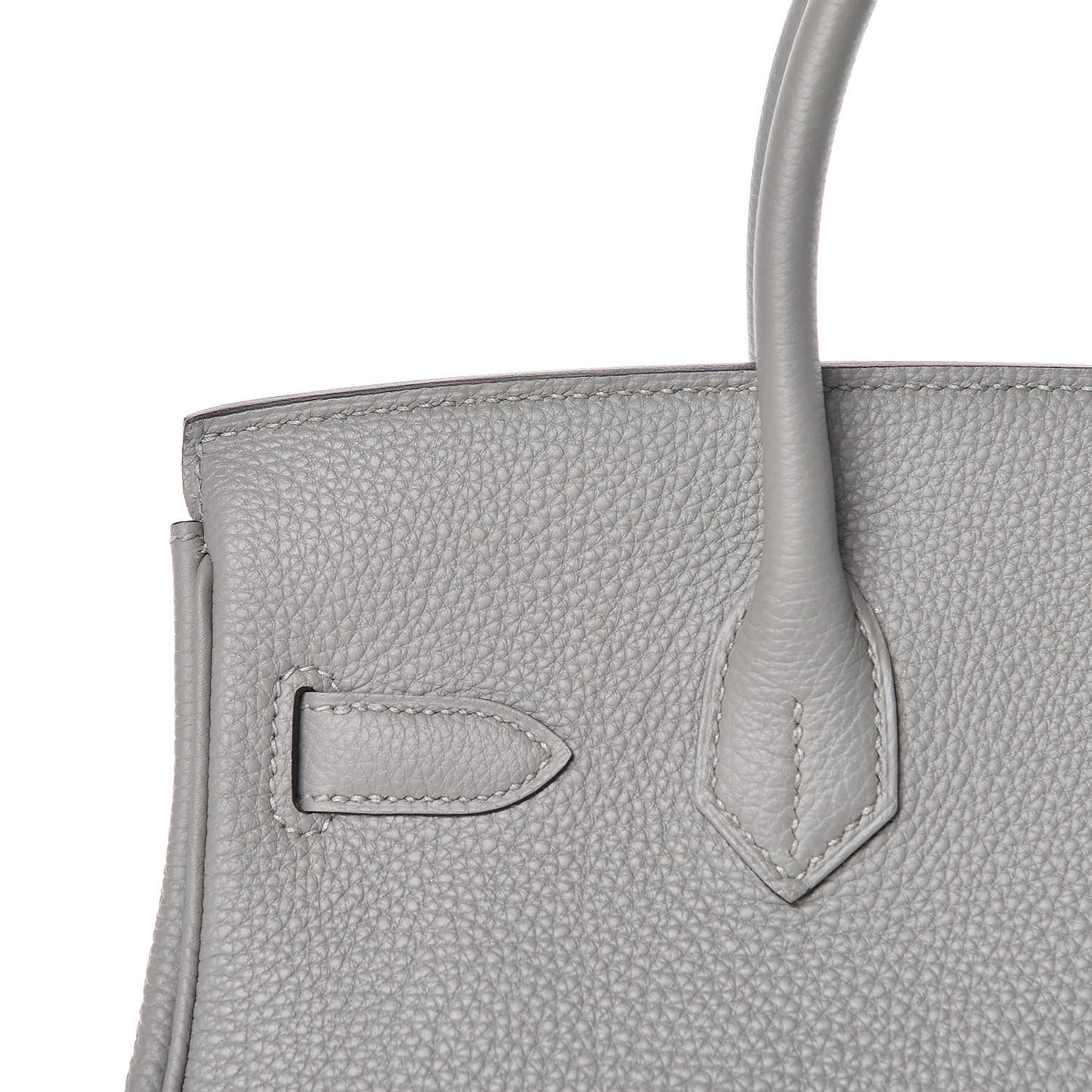 Togo Birkin 30 Gris Mouette