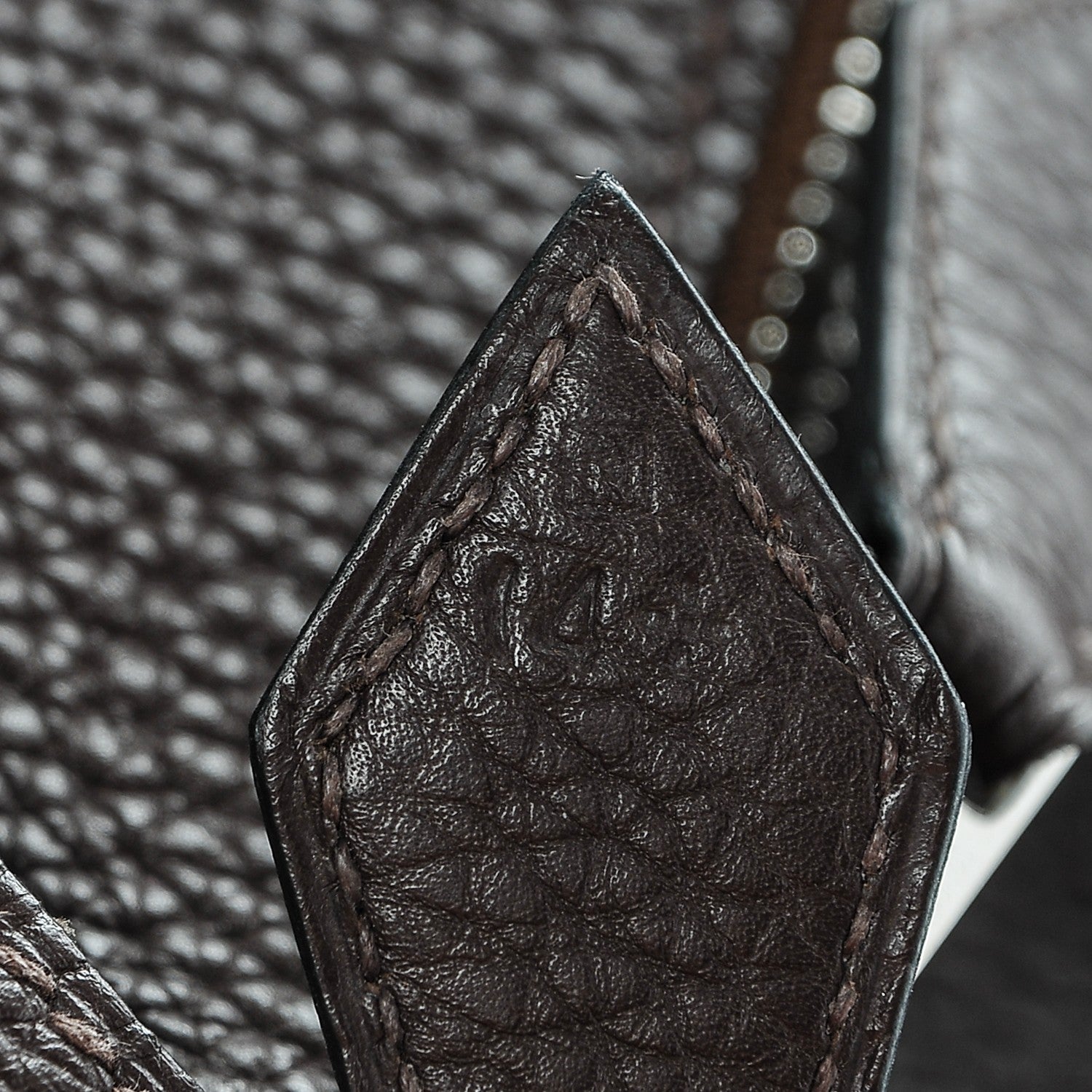 Hermes Togo Bolide 1923 46 Chocolate 7 of 7