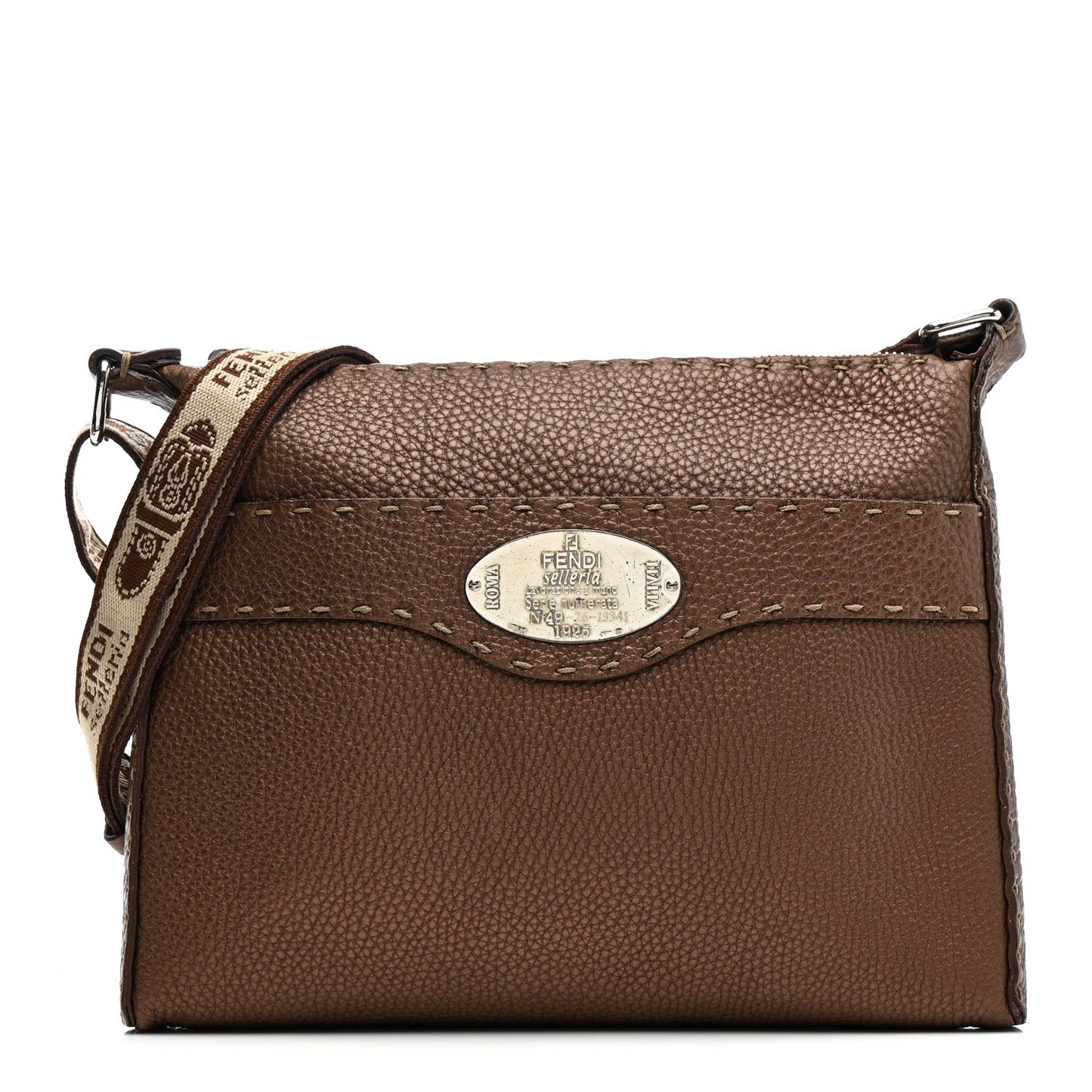 Cuoio Romano Selleria Messenger Bronze