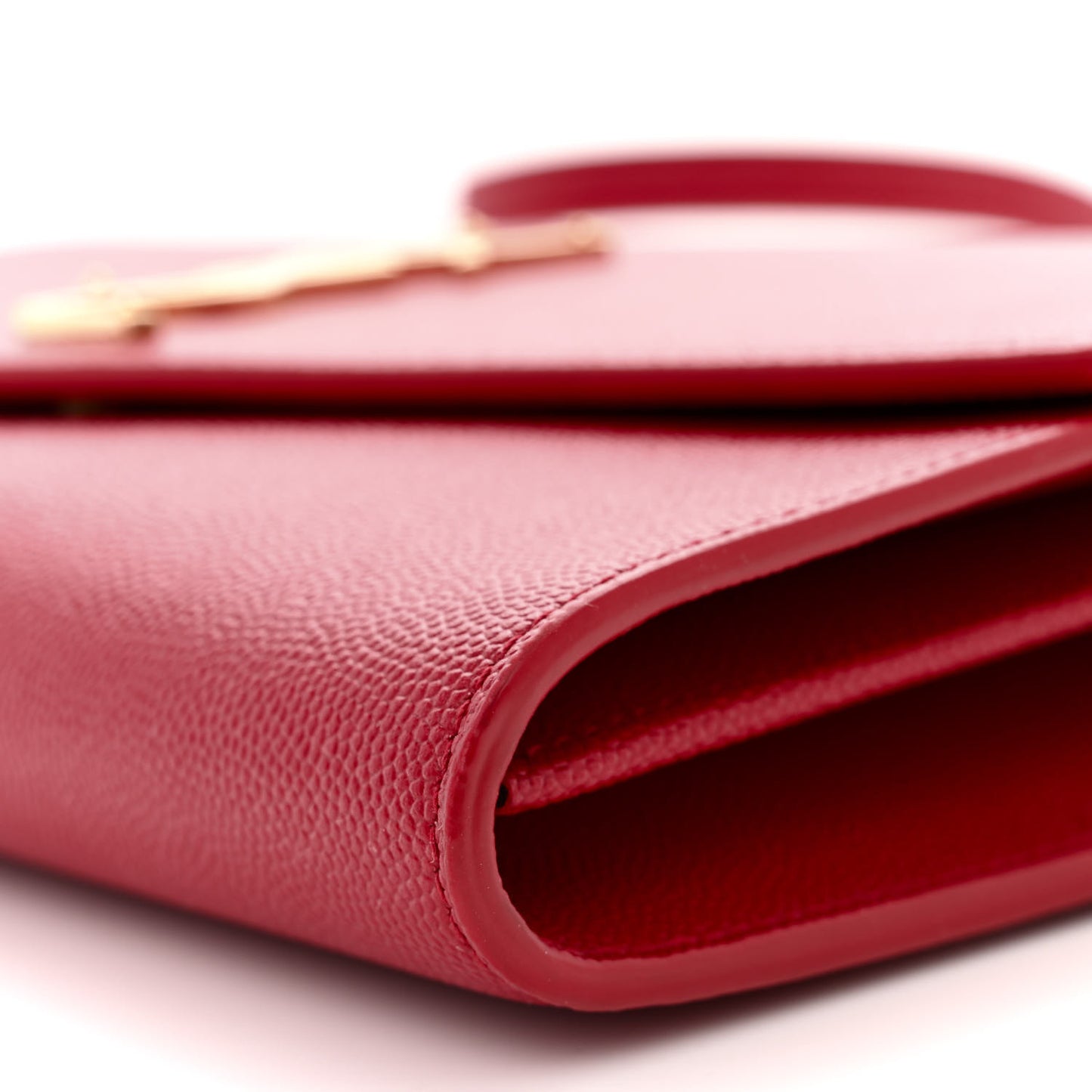 Grain de Poudre Mini Uptown Crossbody Bag Red