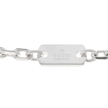 Gucci Sterling Silver Trademark Charm Necklace 4 of 5