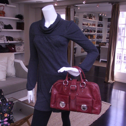 Marc Jacobs Leather Venetia Tote Pomegranite 2 of 11