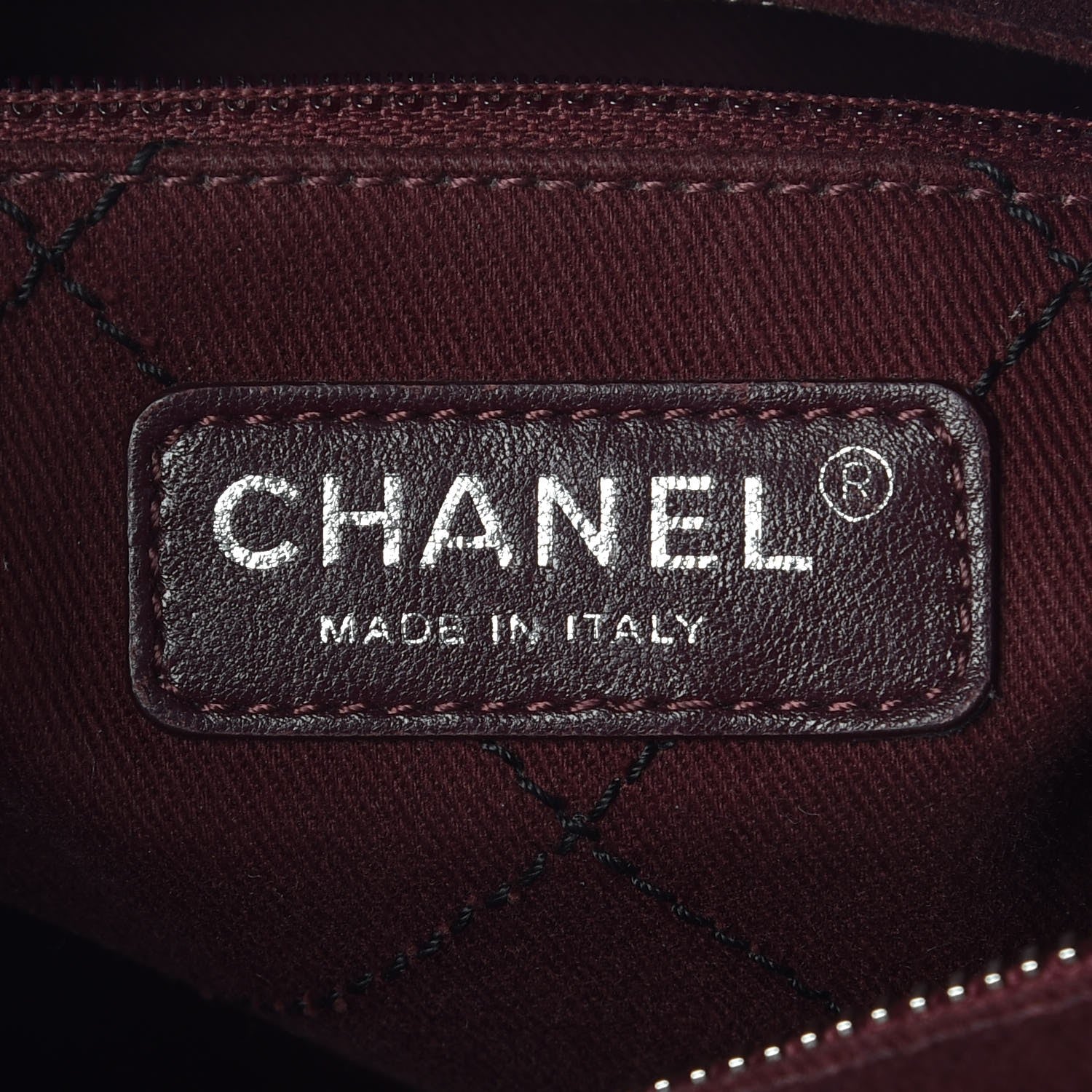 Chanel Grained Calfskin Quilted Small Daily Shopping Tote Black 17 of 23