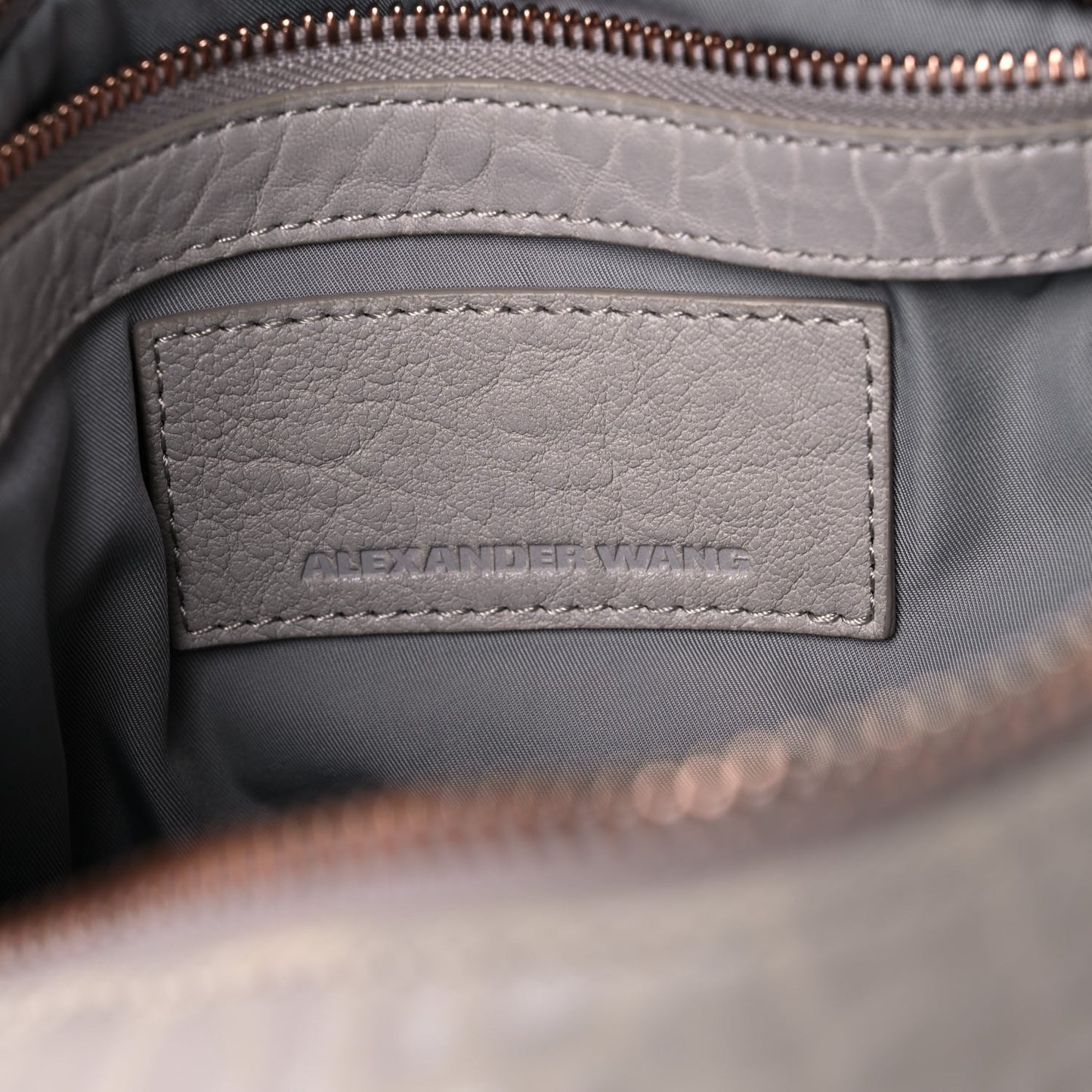 Pebbled Lambskin Rocco Lilac Rose Gold Hardware