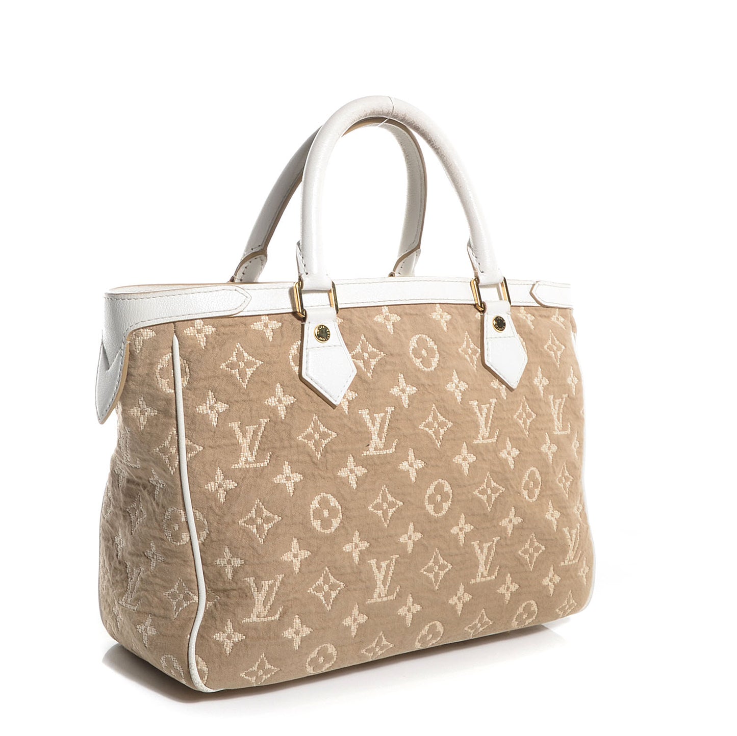 Monogram Sabbia Cabas MM White