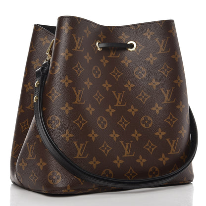Louis Vuitton Monogram Neonoe MM Black 12 of 18
