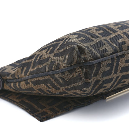 Fendi Zucca Patent Large Mia Shoulder Flap Tobacco 10 of 11