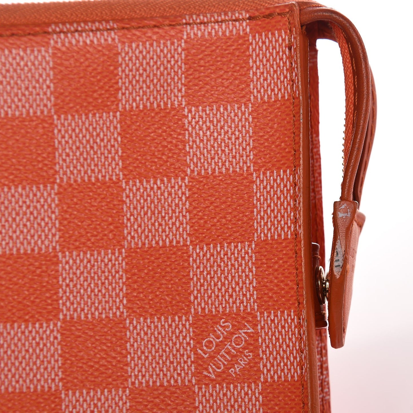 Damier Couleurs Element Clutch Piment