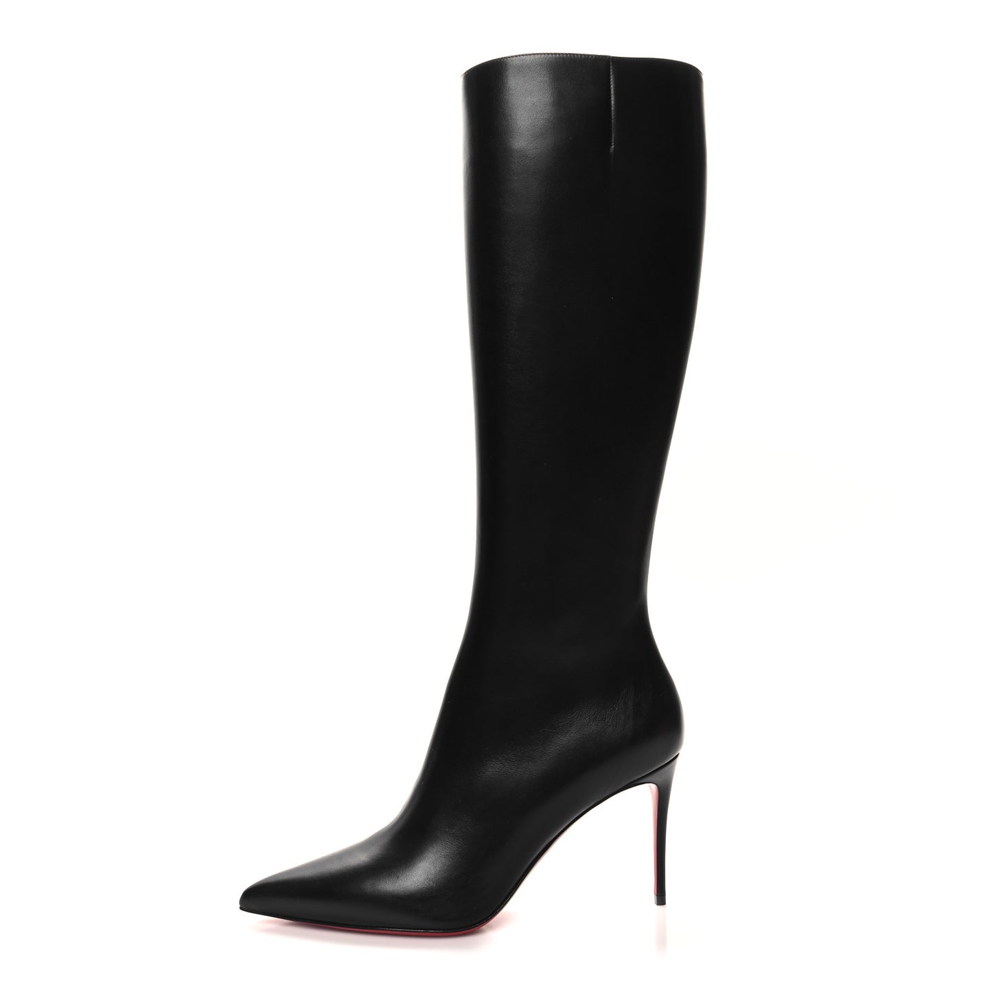 Calfskin So Kate Pointed Tall Boots 40.5 Black