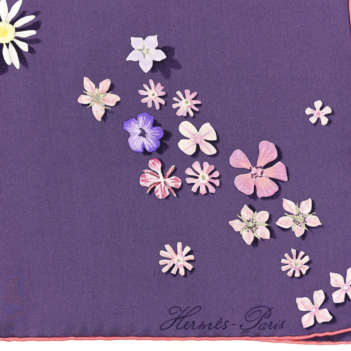 Silk Flower Power Scarf 90