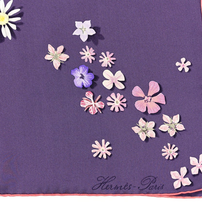 Hermes Silk Flower Power Scarf 90 2 of 4