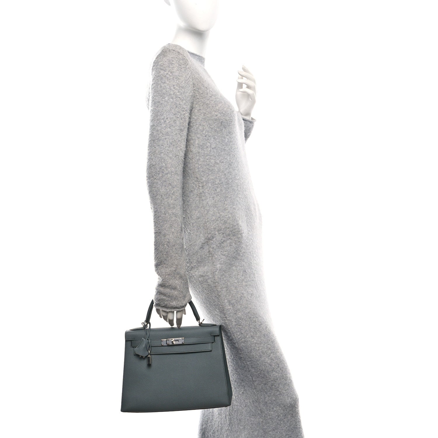 Hermes Epsom Kelly Sellier 28 Vert Amande 2 of 15
