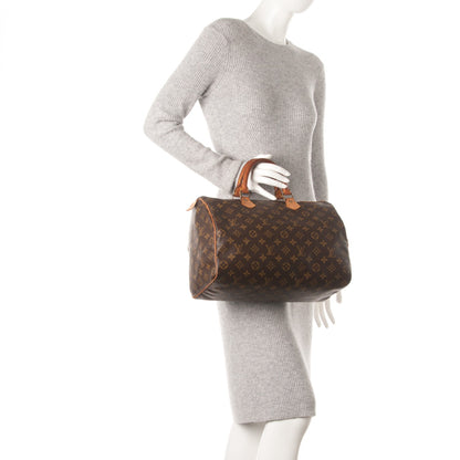 Louis Vuitton Monogram Speedy 35 2 of 10
