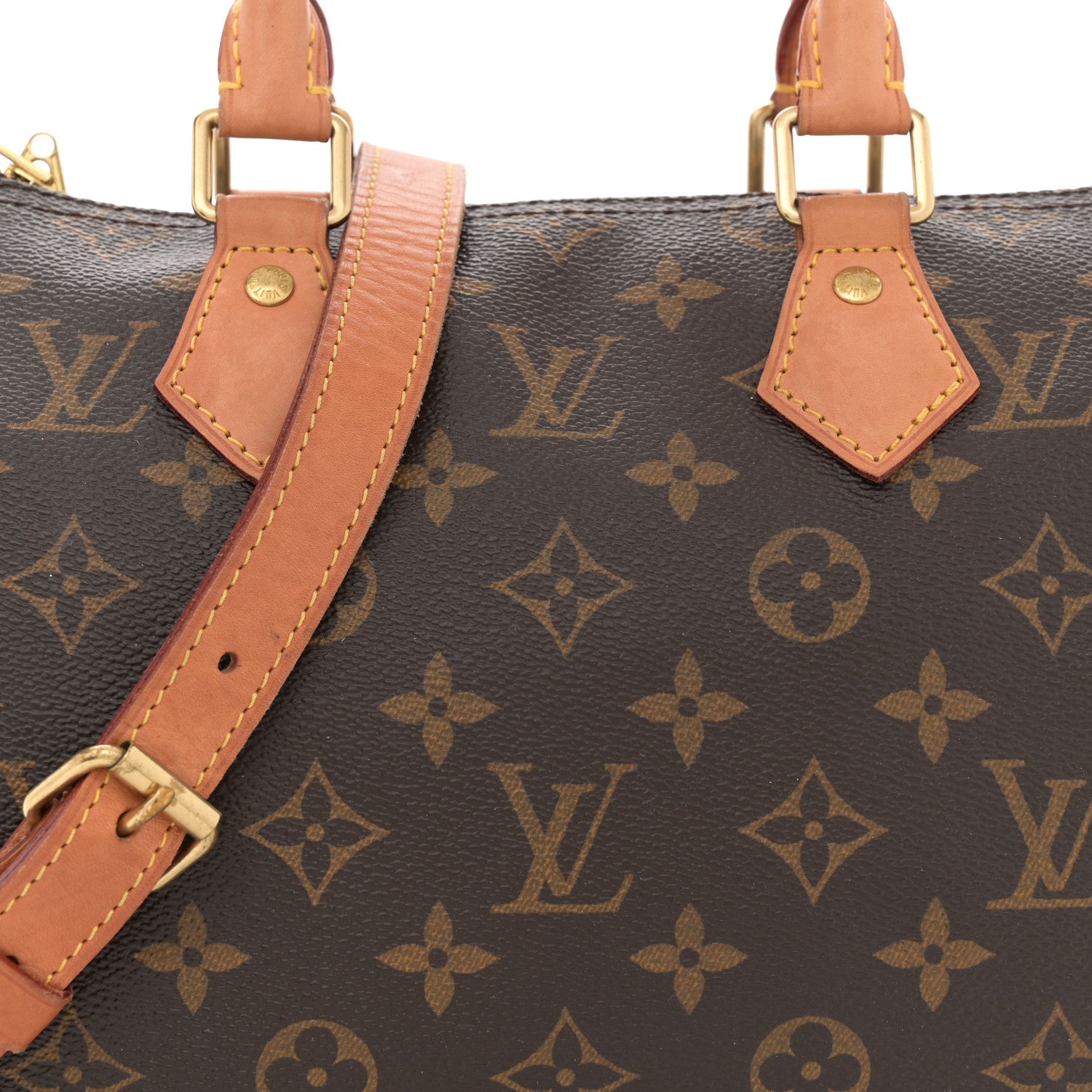 Louis Vuitton Monogram Speedy Bandouliere 25 8 of 14