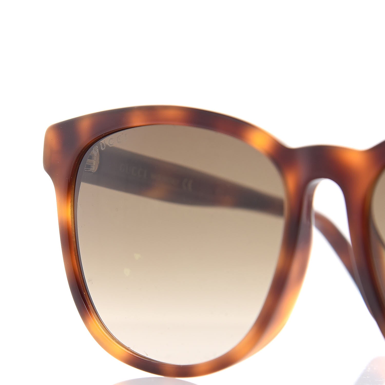 Gucci Round Frame Star Sunglasses GG0232SK Tortoiseshell 7 of 7