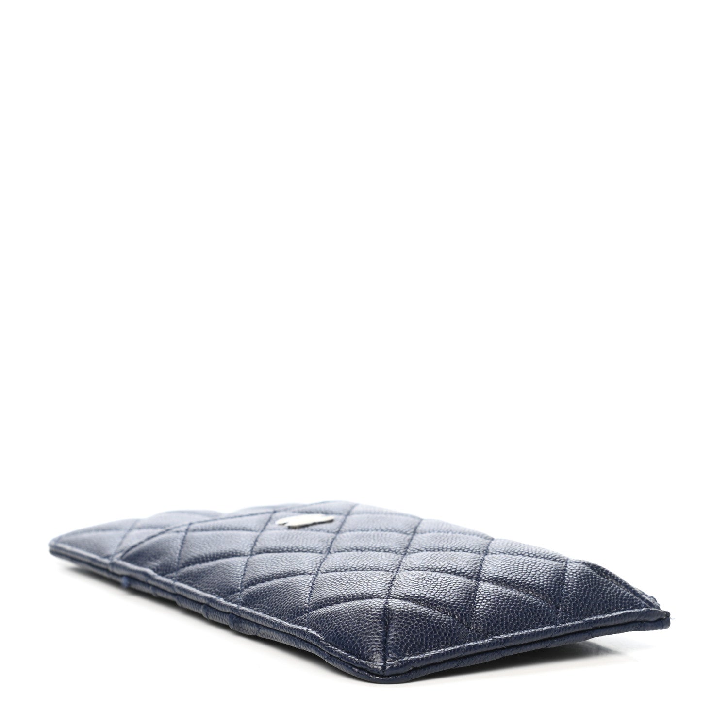Chanel Caviar Quilted Classic iPhone Pouch Navy 4 of 8