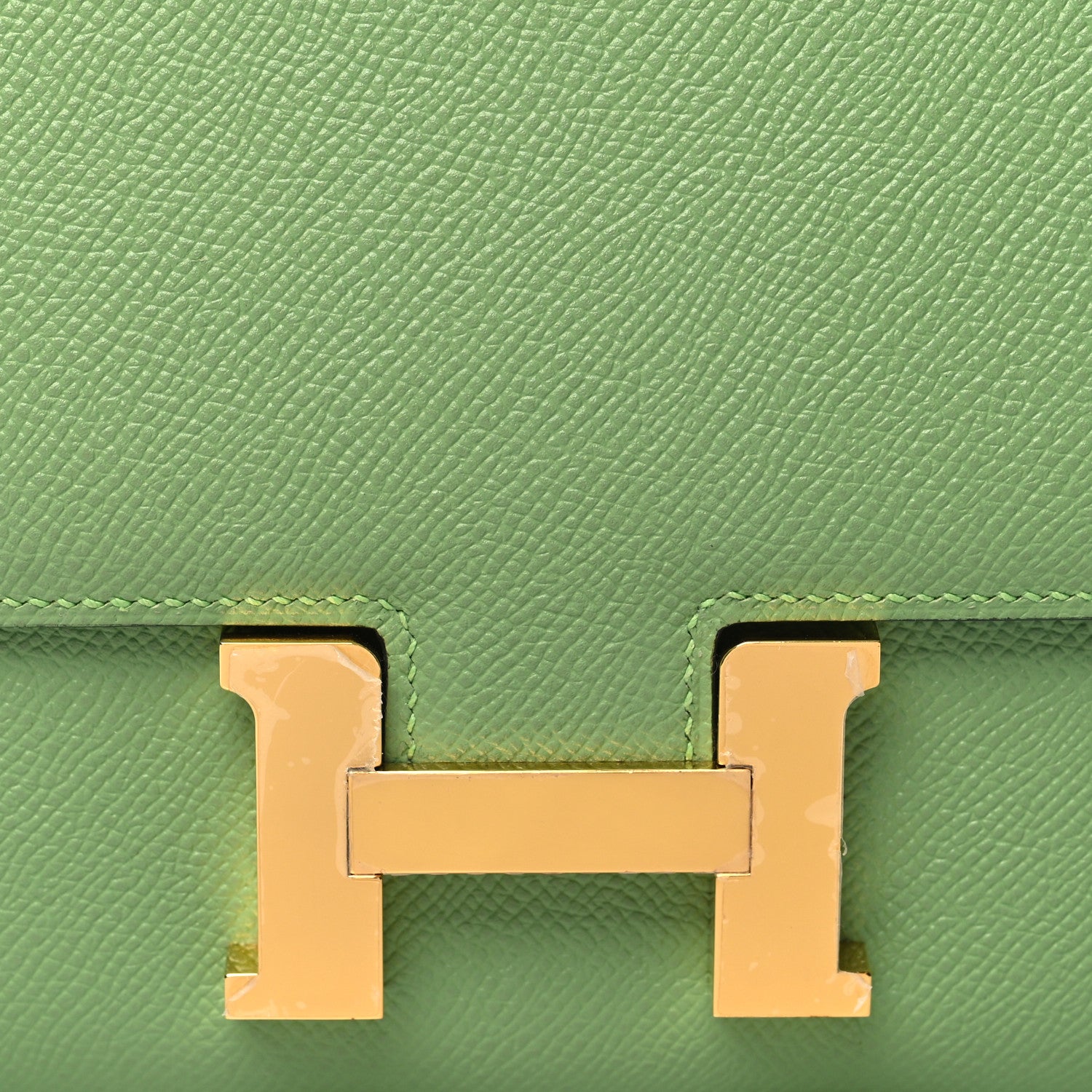 Hermes Epsom Constance 18 Vert Criquet 9 of 12