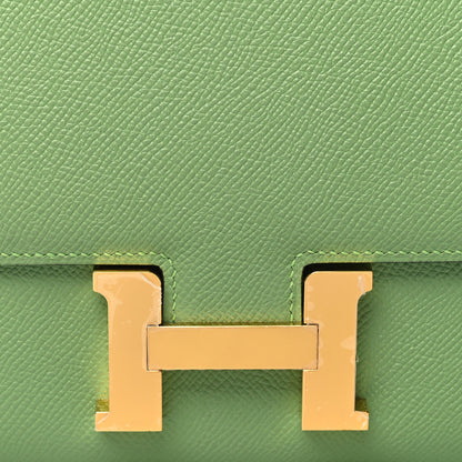 Hermes Epsom Constance 18 Vert Criquet 9 of 12