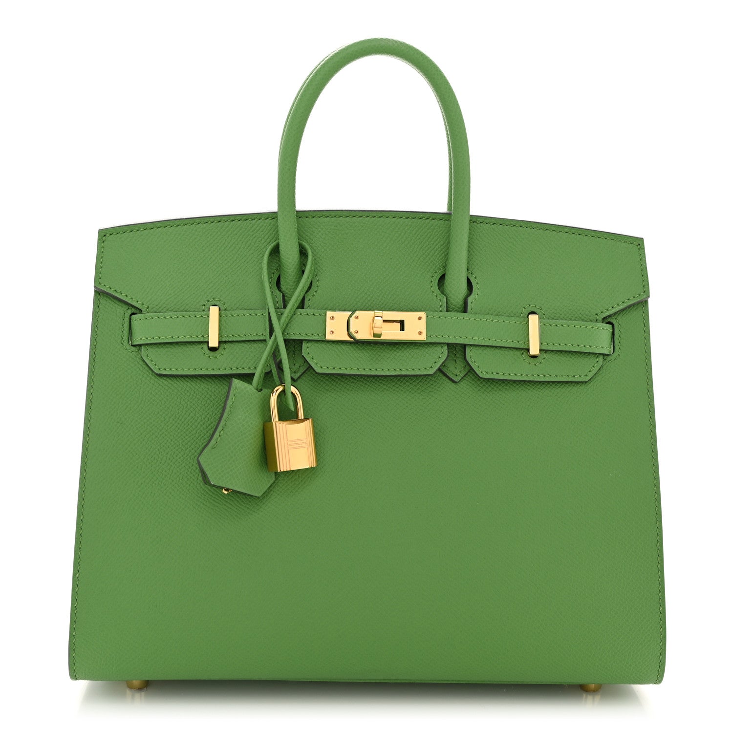 Hermes Epsom Birkin Sellier 25 Vert Yucca 1 of 12