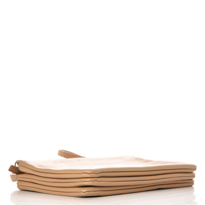 Celine Lambskin Small Trio Crossbody Bag Beige 4 of 8
