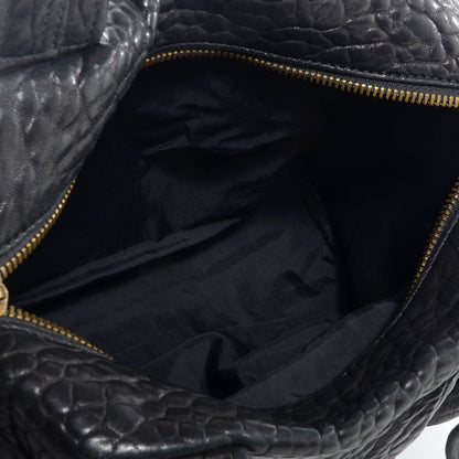 Alexander Wang Pebbled Lambskin Rocco Black Antique Brass Hardware 5 of 6