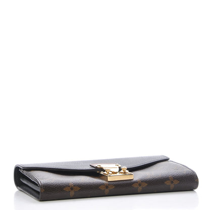 Louis Vuitton Monogram Pallas Wallet Black 4 of 8