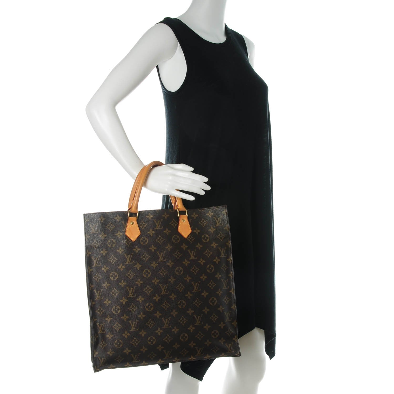 Louis Vuitton Monogram Sac Plat 2 of 9