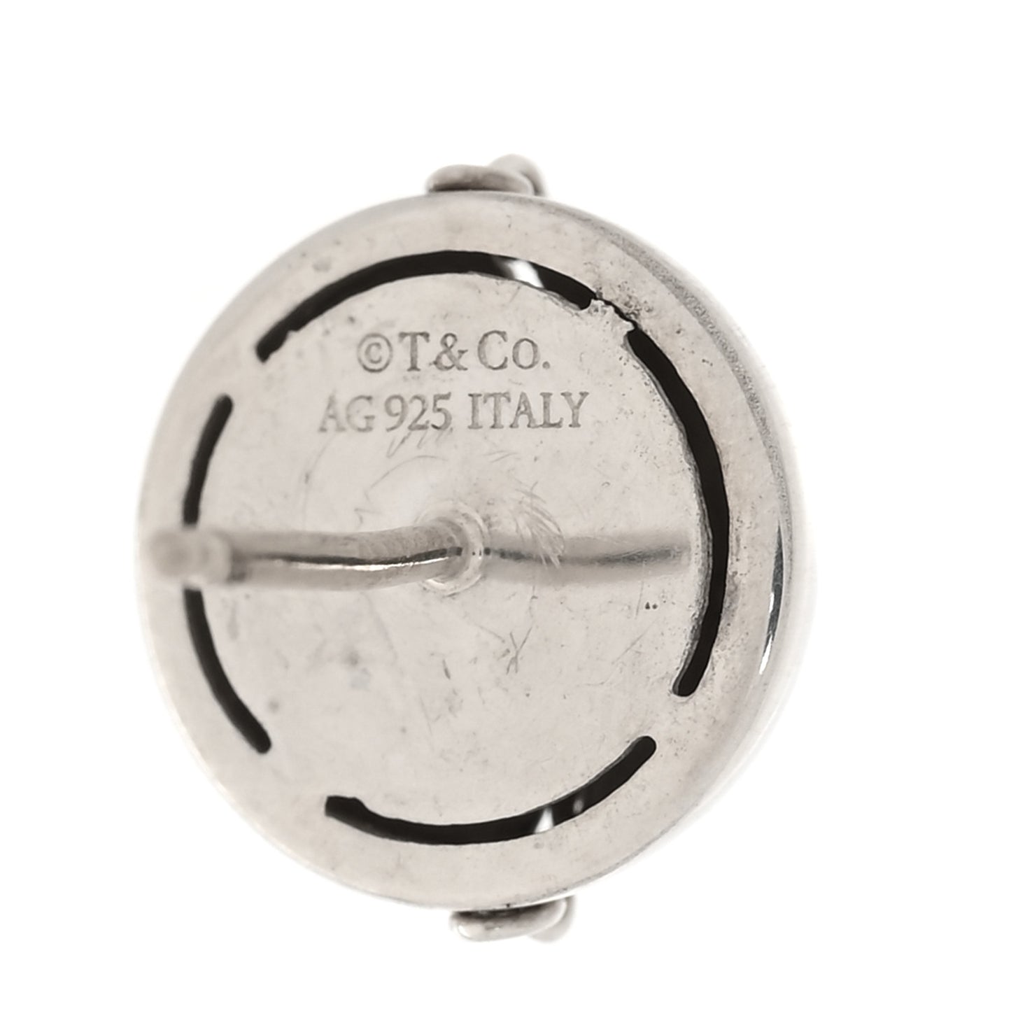 Sterling Silver HardWear Bolt Ball Earrings