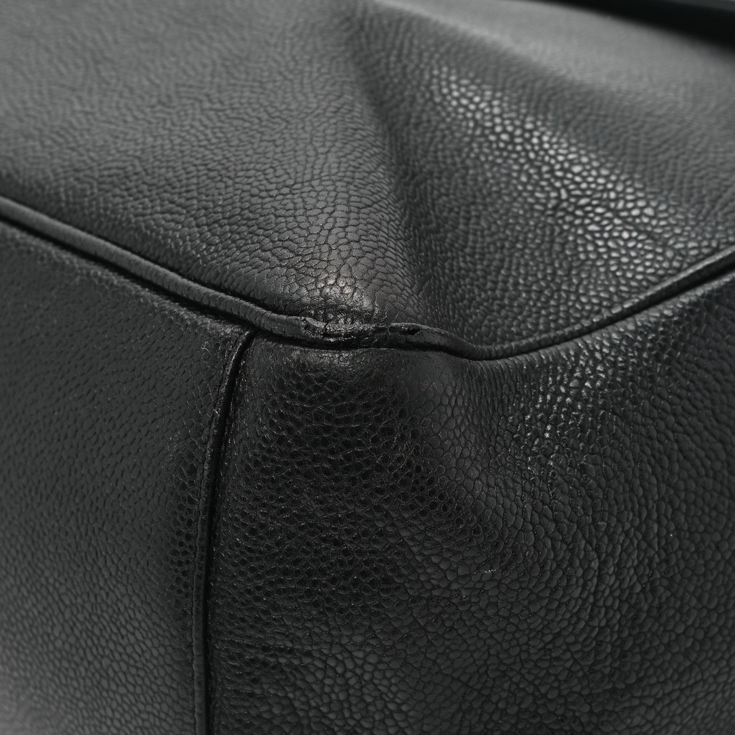 Chanel Caviar Flap XL Shoulder Bag Black 11 of 13