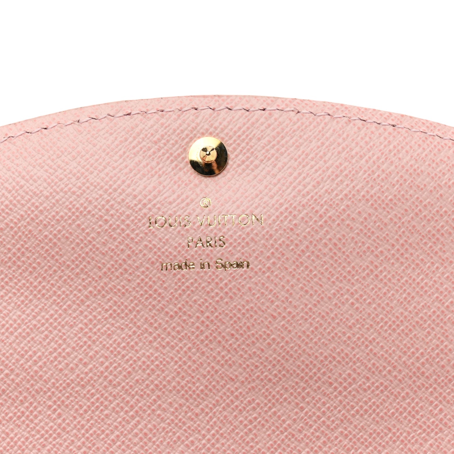 Damier Ebene Caissa Wallet Rose Ballerine