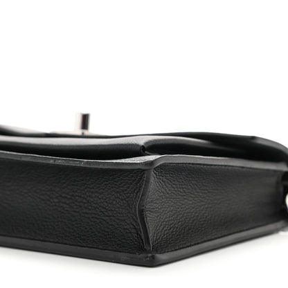 Louis Vuitton Soft Calfskin My Lockme Chain Pochette Black 10 of 10