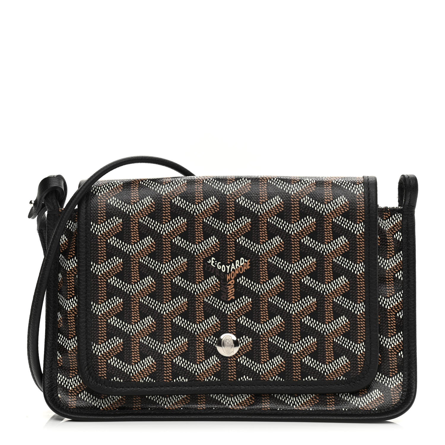 Goyard Goyardine Plumet Wallet Clutch Black 1 of 9