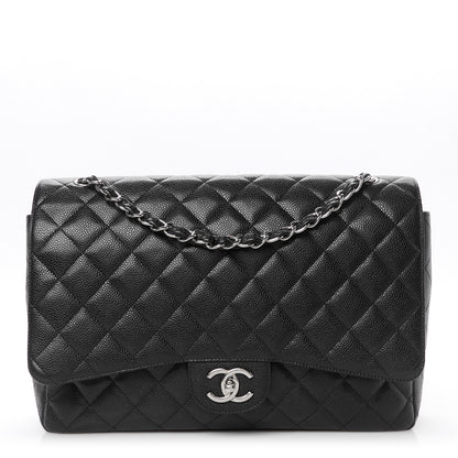 Chanel Caviar Quilted Maxi Double Flap Black 1 of 11