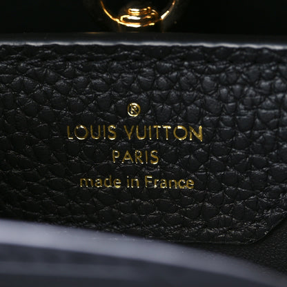 Louis Vuitton Taurillon Embellished Flower Crown Capucines PM Black 6 of 8