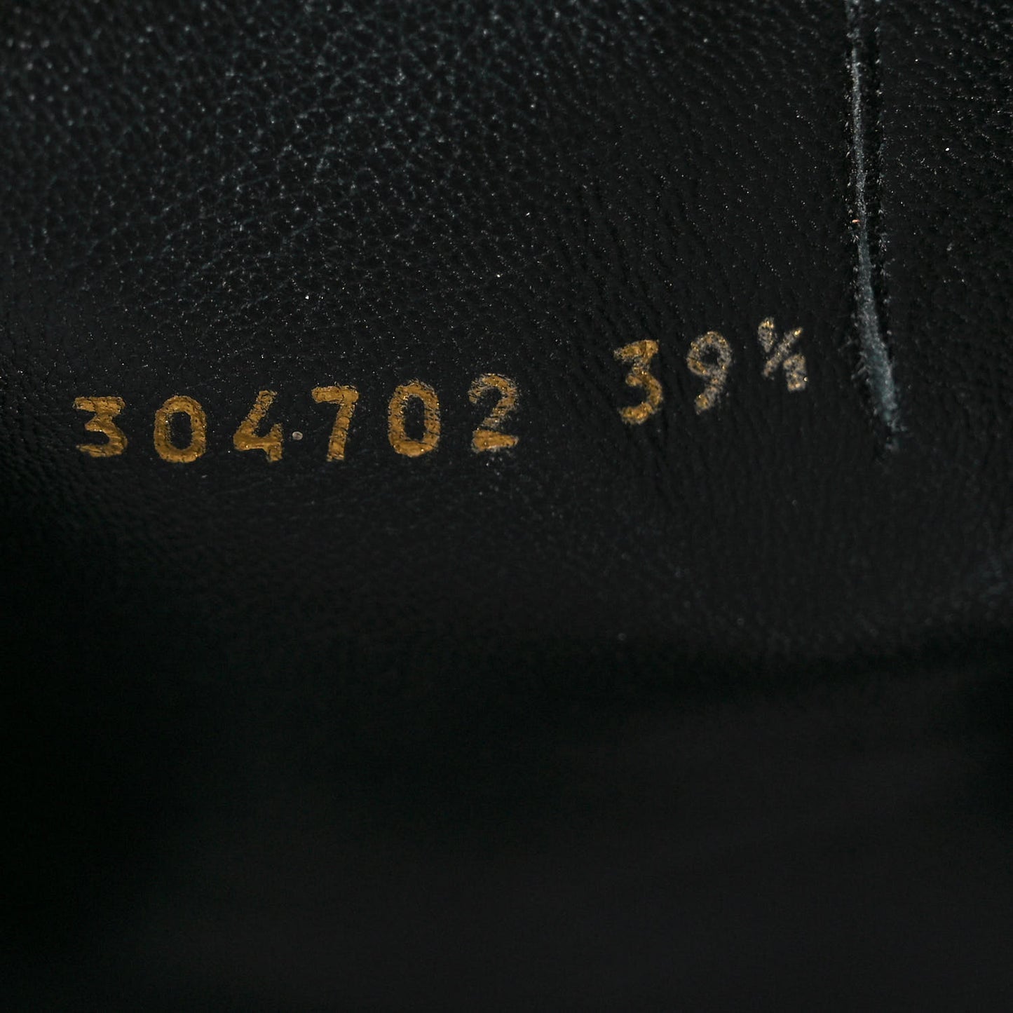 Calfskin Elizabeth Knee High Riding Boots 39.5 Black