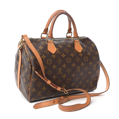 Louis Vuitton Monogram Speedy Bandouliere 30 2 of 19